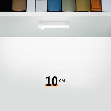 Kit base per mobiletto a LED con sensore di movimento, dimmerabile, luce decorativa da cucina, installazione senza attrezzi, luce notturna per lo studio, installazione piccola e portatile, confezione 