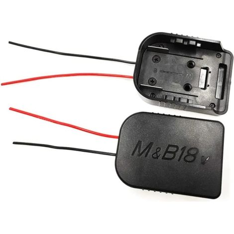 Adaptateur convertisseur batterie compatible Makita Bosch 14,4V DIY câble 18V (1/5)