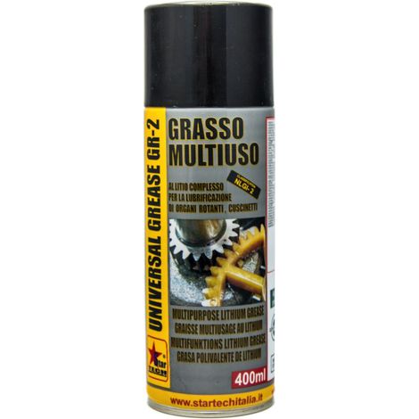 UNIVERSAL GREASE 400 ml grasso lubrificante universale multiuso al litio NLGI-2 PEZZI 12