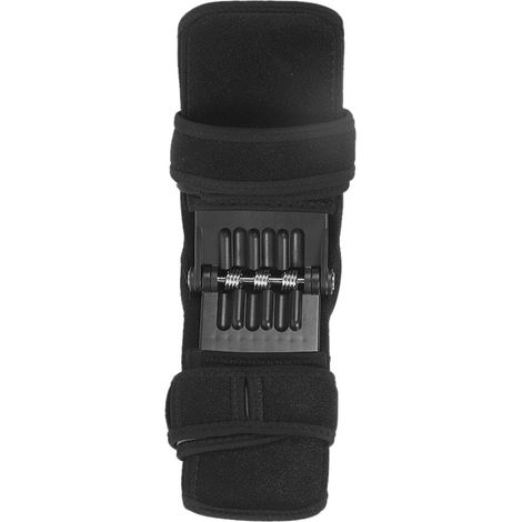 2pcs Genouillère, ressort élastique, vis cuivrée, tissu respirant, alpinisme squat (1/5)