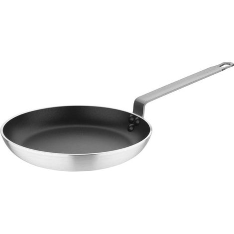 Poêle à Crêpes Antiadhésive Aluminium Anodisé Platinum Plus 300 mm - Vogue (1/5)