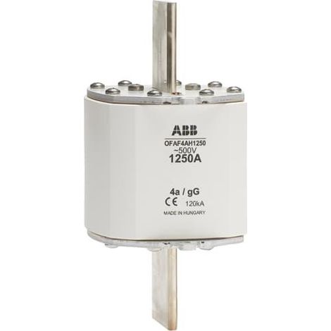Fusible Couteau 500A GG Taille 4A 500V 1SCA022637R3980 ABB 920726