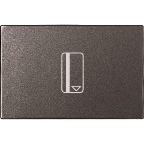 Zenit Interrupteur A Carte Temporise Anthracite 2CLA221450N1801 ABB N2214.5AN