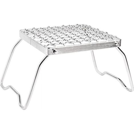 Grill De Camping - Grille En Acier Inoxydable 304 - Pliable Pour Feu De Camp - Usage Extérieur - 1 Pièce (1/5)