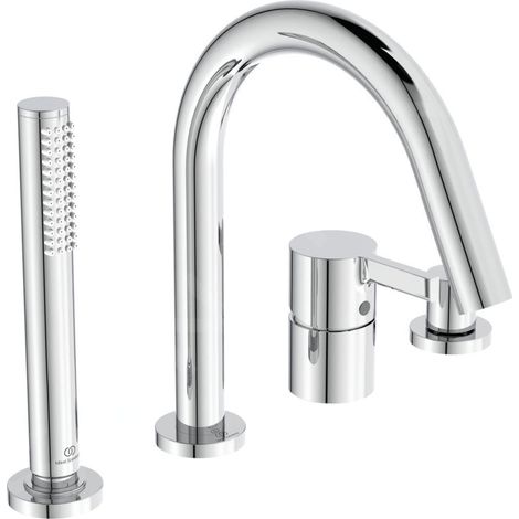 Ideal Standard Joy - Mitigeur au bord de baignoire, installation 4 trous, chrome BC789AA (1/4)