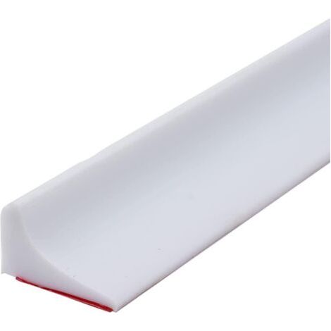 Cloison de douche pliante, bande d'étanchéité de 2 m, adaptée au receveur de douche en silicone, seuil de retenue de douche, bande d'étanchéité pliante et étanche, porte de douche (1/5)