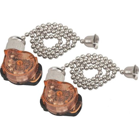 Lot de 2 interrupteurs pour ventilateur de plafond, E87438 (1/5)
