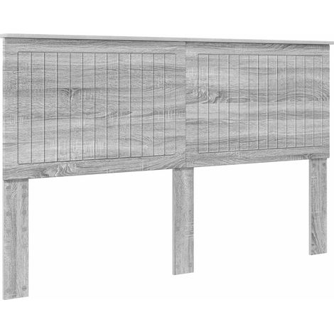 Maison Exclusive - Tête de lit Gris Sonoma 160 cm Bois d'ingénierie (1/5)