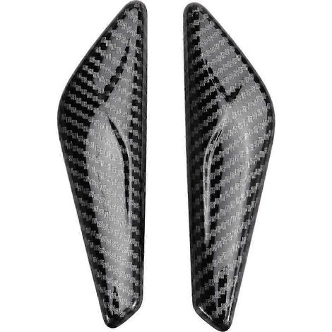 Garniture latérale avant en fibre de carbone pour BMW X3 F25 (références 51117338569 et 51117338570) (1/5)