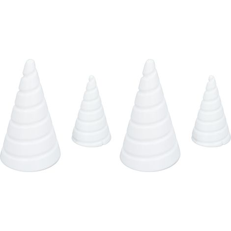 Lot de 4 gabarits enroulage spirale électroculture jardinage outil bobinage fil cuivre pour plantes légumes croissance taille S L (1/5)