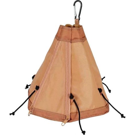Boîte à mouchoirs suspendue pour tente de camping, porte-essuie-tout, étui de rangement pour papier à dessin en polyester pour l'extérieur (1/5)
