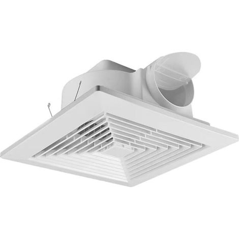 3030cm Ventilateur d'échappement de plafond, ventilateur de ventilation intégré pour salle de bain et cuisine – Extracteur d'air puissant et silencieux pour la maison, montage encastré (1/5)