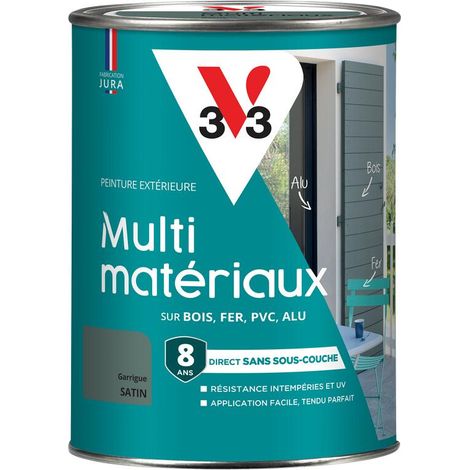 Peinture extérieure Multi-matériaux V33 Garrigue Satin 1,5L