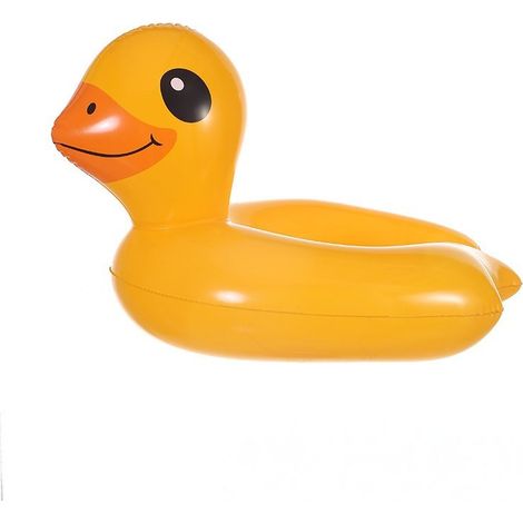 Bouée de natation enfant 62x57cm – Matériau vinyle robuste – Sans phtalates – Pour enfants de 3 à 6 ans – Anneau flottant néon (1/3)