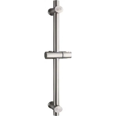 Duschstange aus Edelstahl 304 – Höhenverstellbar 660 mm – 360° drehbar – Korrosionsbeständige gebürstete Oberfläche (1/5)
