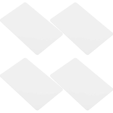 Cartes de contrôle d'accès intelligentes (à des fins de gestion, blanches, 8 cartes par paquet) (1/5)