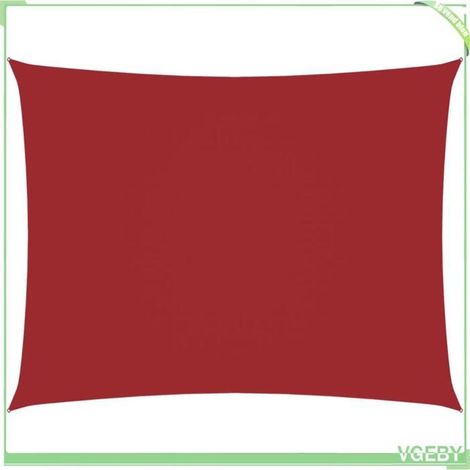 Voile de parasol - FAFEICY - 135654 - Rectangulaire - 3,5 x 4,5 m - Protection UV (1/5)