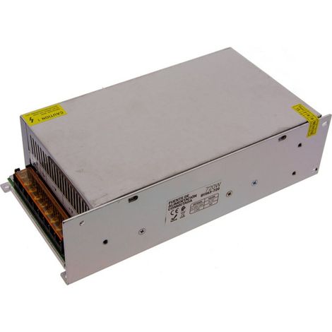 Barcelona Led – Transformateur 230V 12V 720W 60A – Tension de sortie ajustable pour rubans LED – Protection surtension et surcharges – Boîtier métallique ventilé (1/4)