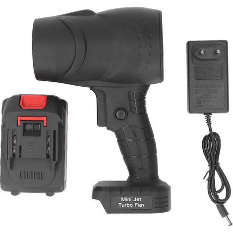 Jet Dry Blower Elektrischer Staubwedel 130000 U/min 52 m/s Gleichstrom-Bürstenlosmotor Akku-Gebläseventilator für Zuhause und Auto
