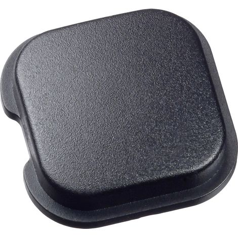 MEC 10T09 10T Series Abdeckkappe quadratisch Schwarz 1 St.
