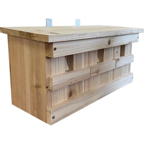 Sparrow Colony Terrace Wooden Nesting Box with Removable Nest Fronts (1/5)