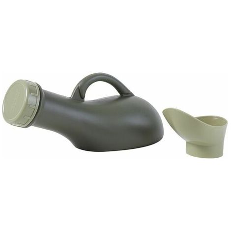 Urinoir Homme Femme Portable Unisexe: Pistolet Urinal Avec Bouchon Poignee Bouteille Urinoire Pipi Pissoir Voiture Pour Voyage Plastique Anti Reflux Bassin Urinaire Lit Nuit Camping Pot Uriner 1L,Lila (1/5)