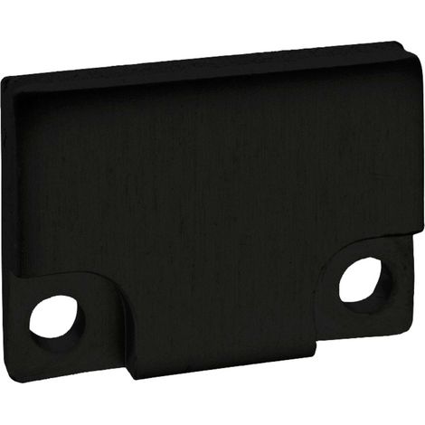 Barthelme 623986149005 BARdolino Endkappen-Set       Aluminium (L x B x H) 3 x 18.4 x 13 mm  2 St.
