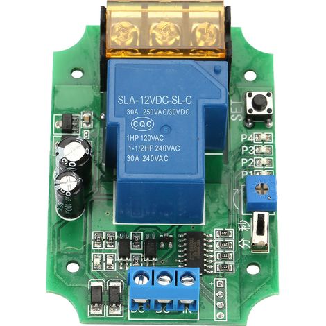 High power Relay Module Self Locking Power off Delay ON  OFF Pulse Signal 12V (1/5)