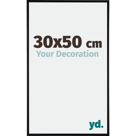 yd. - Cadre photo 30x50 - Noir Mat - Aluminium - Kent (1/5)