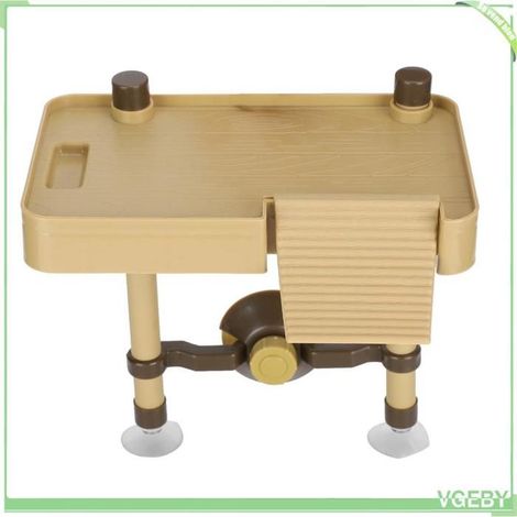 Plate-forme flottante pour tortues - FAFEICY - Île flottante - Plastique non toxique - Ventouses de fixation - Échelle texturée (1/5)