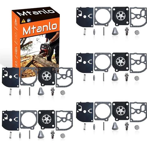 Kit de carburateur pour tronçonneuse Jonsered 2050, 2045, 2041 avec carburateur Zama (1/5)