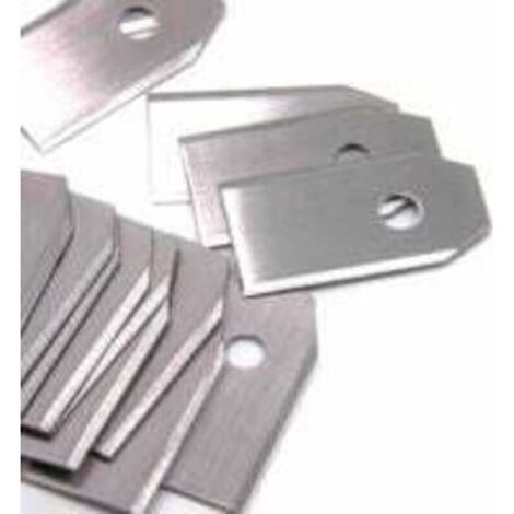 30x lames compatible avec Automower 105 108 210C 220AC 305 308 308x 310 315 320 330X 420 430X 440 450X G1 G2 et autres (acier, 0.75mm) (1/2)