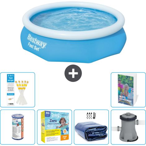 Bestway Piscina Bestway Fast Set Rotonda - 305x76 cm - 7-pezzi  S50