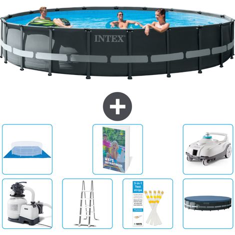 Ultra XTR Pool Rund - 610x122 cm - 8-teilig S616