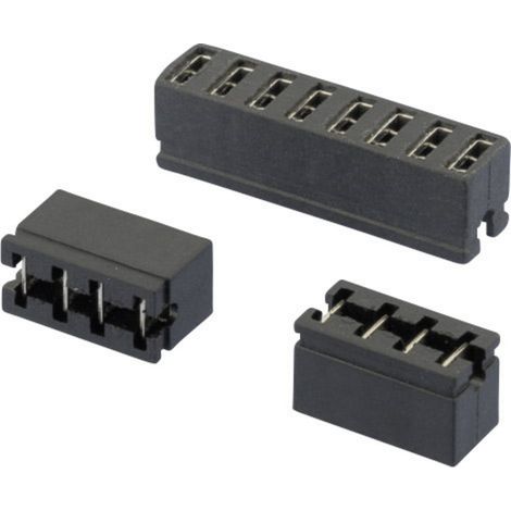 TRU COMPONENTS TC-073065-05-10-00 TC-073065-05-10-00 Kurzschlussbrücke Rastermaß: 2.54 mm Polzahl je (1/2)