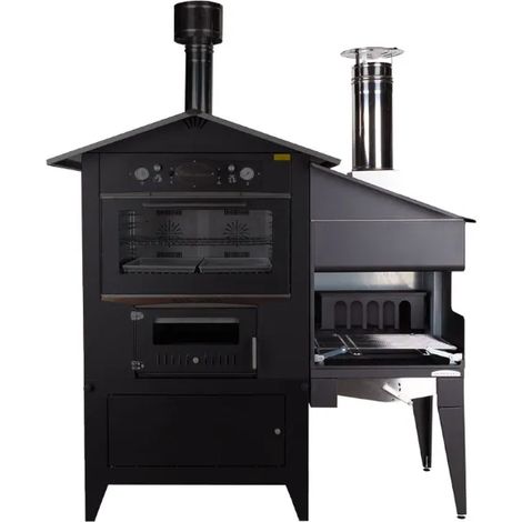 Supplemento tetto inox e griglia inox per barbecue FalA² Rossofuoco - Tetto inox (1/5)