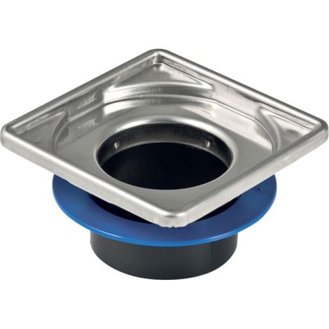 Cadre de grille Geberit pour siphon de sol 8 x 8 cm - GEBERIT 243.121.00.1
