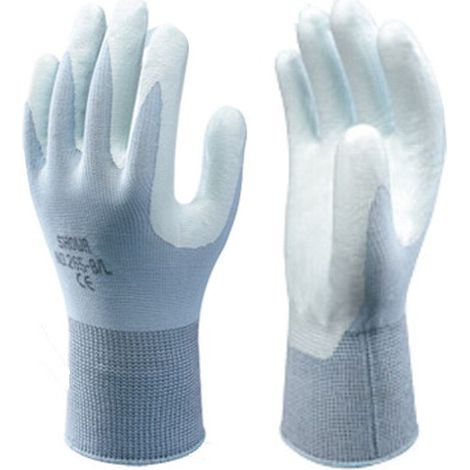 Guanti Nitrile 265 Tattile Azzurri 7 Showa