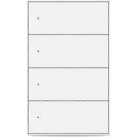 Matter WiFi Smart Switch Wandschalter, intelligente Steuerung mit 1, 2, 3, 4 oder 6 Tasten, kompatibel mit der SmartThings HomeKit App, 4-Wege-Schaltung (1/5)