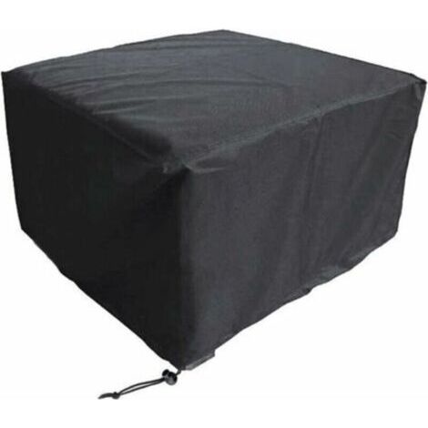 [JAMAIS UTILISÉ]Bâche de protection Carré 115x115x74cm, Bâche De Protection pour Mobilier, Étanche Housses Meuble Exterieur, Robuste 420D Oxford Meuble Cover, pour Table, Chaises (1/5)