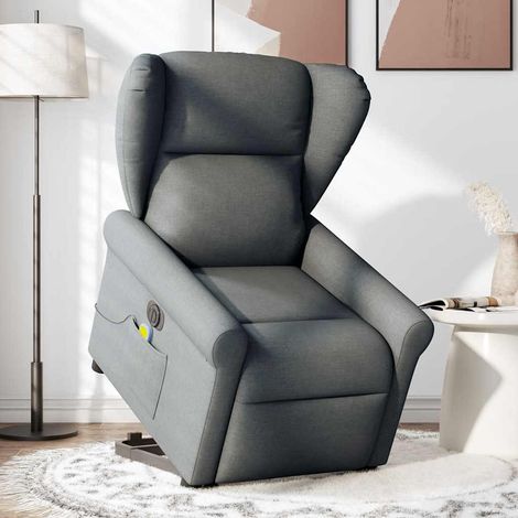 Maison Exclusive - Sillón de masaje eléctrico reclinable elevable