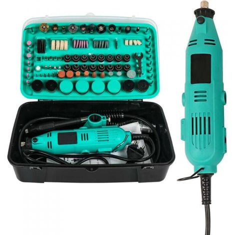 Mini trapano smerigliatrice 130w 388 accessori lucida leviga tipo Dremel Drimmel (1/5)