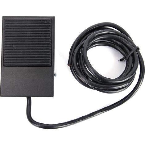 Pédale de commande au pied TFS-1, interrupteur à pédale avec câble de 2 mètres, coque en fer, 220V (1/3)