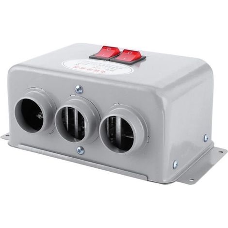 ARAMOX Auto-Entfroster, Kompakte 12-V-Autoheizung, 3-Loch-Schnellheizung für den Winter, 600–800 W (1/4)