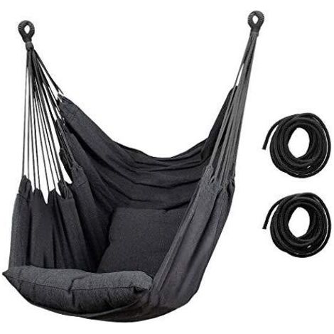 Hamac d'extérieur Premium – Hamac léger pour la plage, le jardin et le balcon – Idéal comme accessoire de camping et hamac pour les vacances, la sieste et les loisirs (sans oreiller, (1/5)