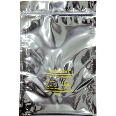 Sachet antistatique (ESD) BJZ C-BGZH-1012-C (L x l) 254 mm x 305 mm blindé Lettre d'identification ESD: S refermable 1 pc(s) Q60204 (1/4)