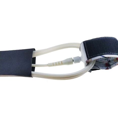 Surf accessories, PU surf leash, supplier of safety ropes for water sports, TPU surf and boat accessories, 2.4 m (8 ft) and 7 mm thick TPU surf leash.--DTEKGAZ