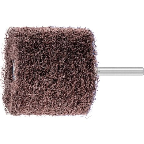 PFERD POLINOX Vlies-Schleifstift PNR Ø 60x50mm Schaft-Ø 6 mm A100 für Feinschliff und Finish (1/5)
