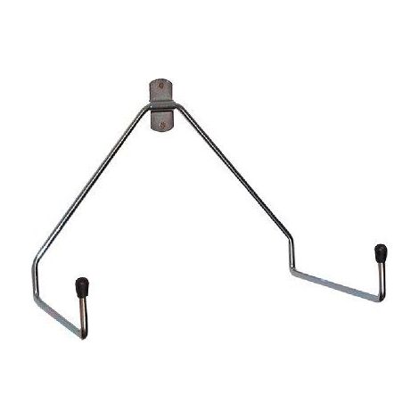 SUPPORTO A GANCIO DOPPIO 307 MINUTEX - ACCIAIO ZINCATO CM 20X5- 8 pezzi