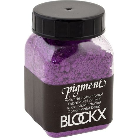 Pigment en poudre - Violet de cobalt foncé - 70 - Blockx - Pot de 100g (1/2)